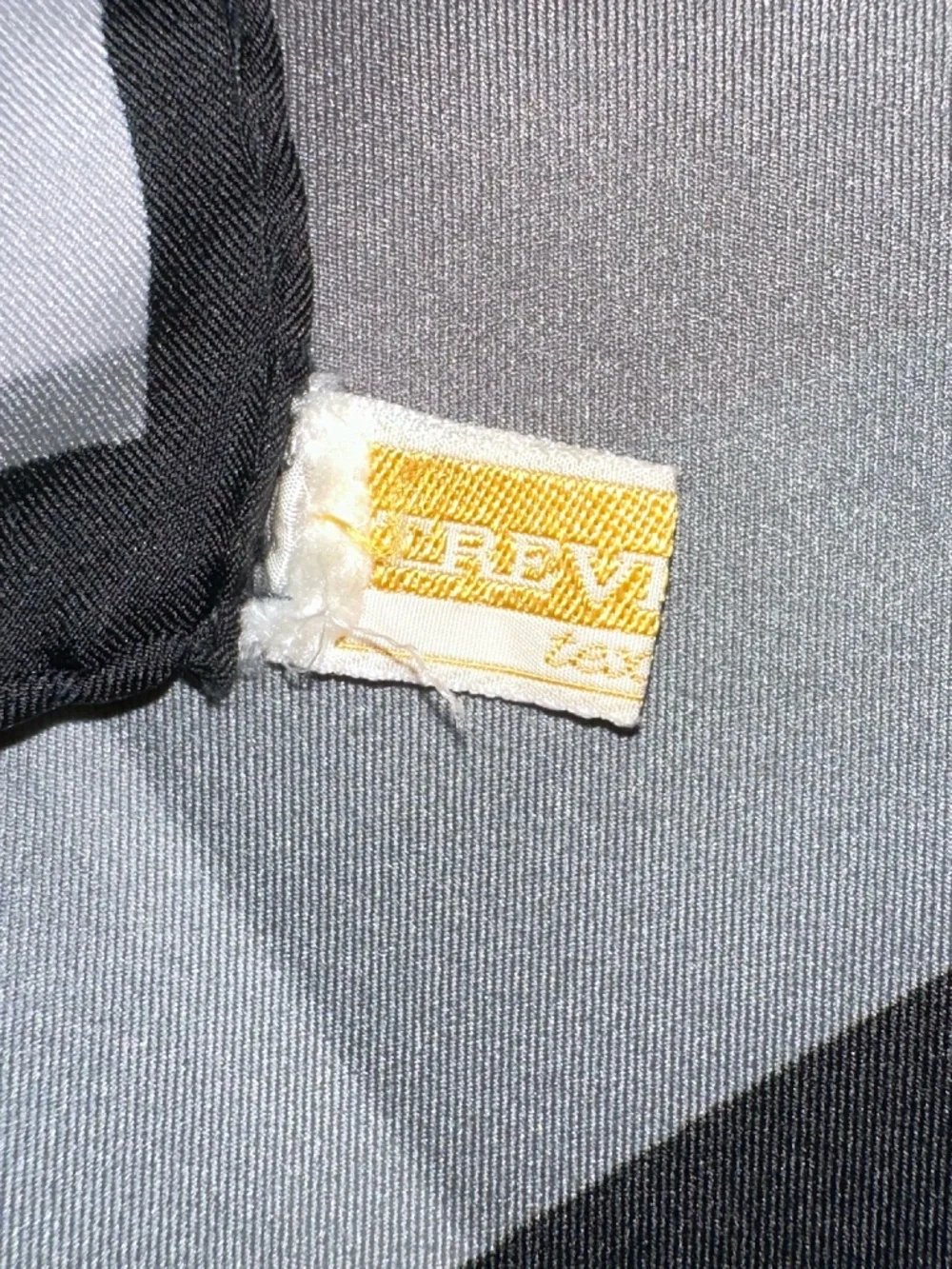 Vintage Ponte Cresa Geómetric Scarf